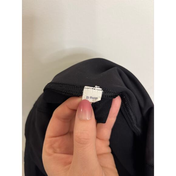 Lululemon Skirt Womens Size 8 Lost In Pace Black Luxtreme Athletic Skort - Picture 5 of 8